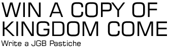 BallardIan: Kingdom Come Competition